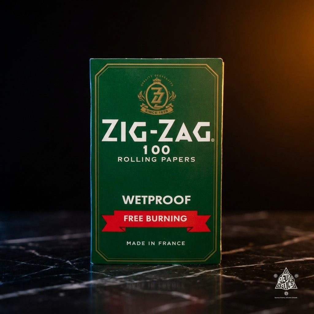 Zig-Zag Single Wide- Green Wet Proof