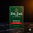 Zig-Zag Single Wide- Green Wet Proof