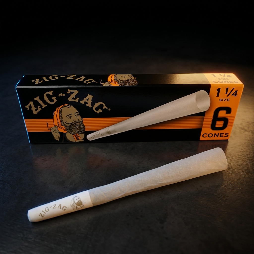Zig-Zag Ultra Thin Cones 1 ¼ Size