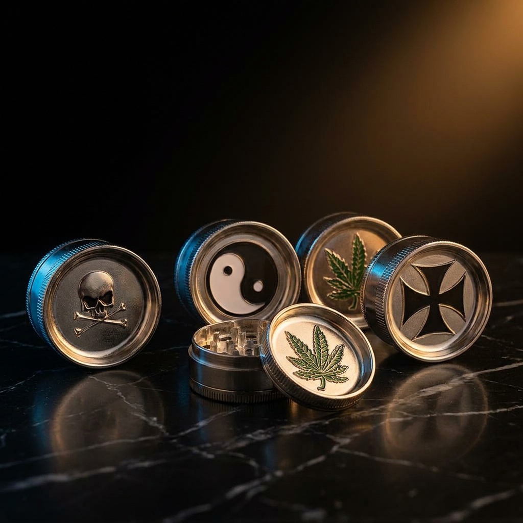 Buddies Metal Hard Top 3-Piece Grinders