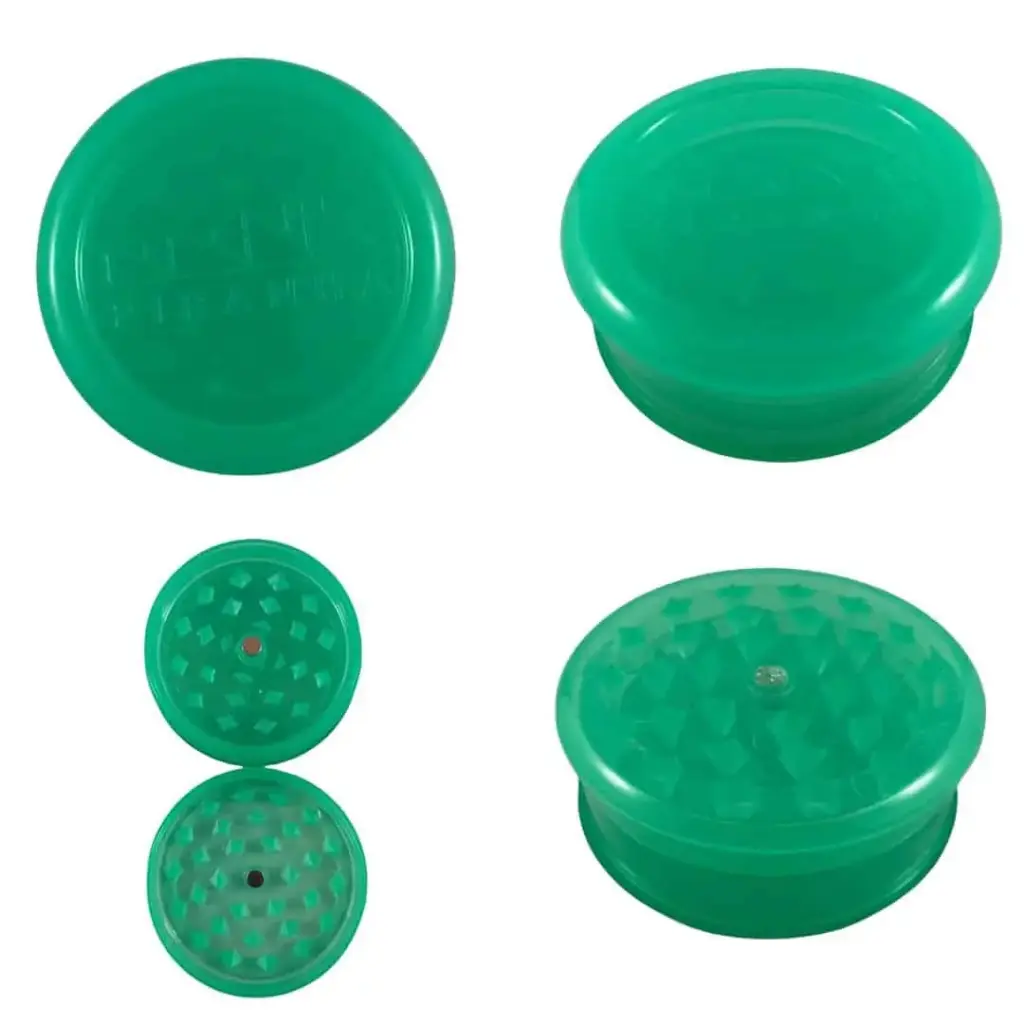 Piranha Acrylic Grinder 2-piece With Storage
