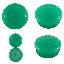 Piranha Acrylic Grinder 2-piece With Storage