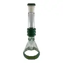 16" Beaker Bong With Coloured Base & Maria Tube