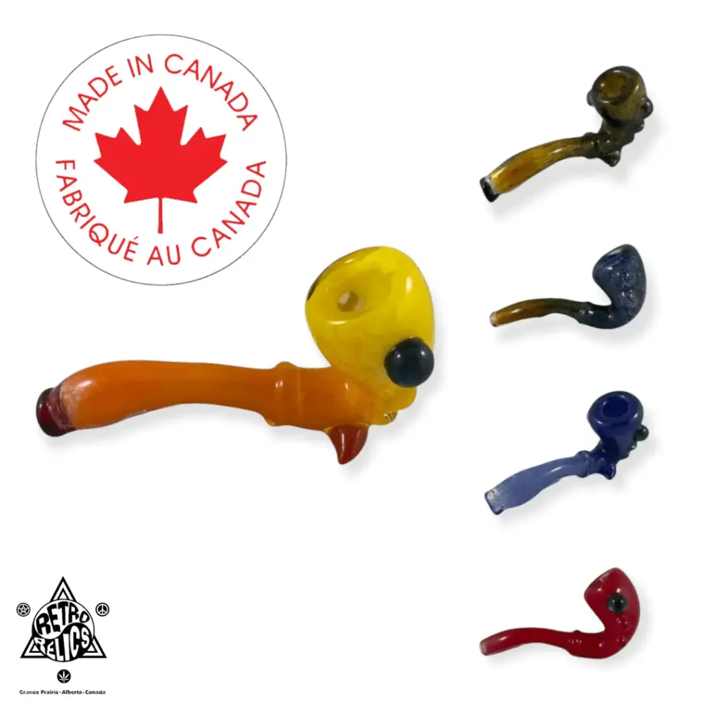 Mook's Glass- Frit Sherlock Pipes