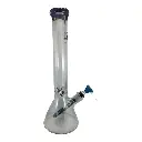 Pulsar 16" Beaker With Colour Accents & Colour Worked Down Stem