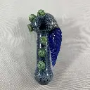 Glass Pipe Leaf Design
