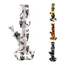 Printed Silicone Straight Tube 9"