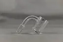 Etched Rick & Morty Quartz Banger-14mm Male 90°