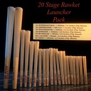Rawket Launcher 20 Stage Pre-Rolled Cone Pack-Classic