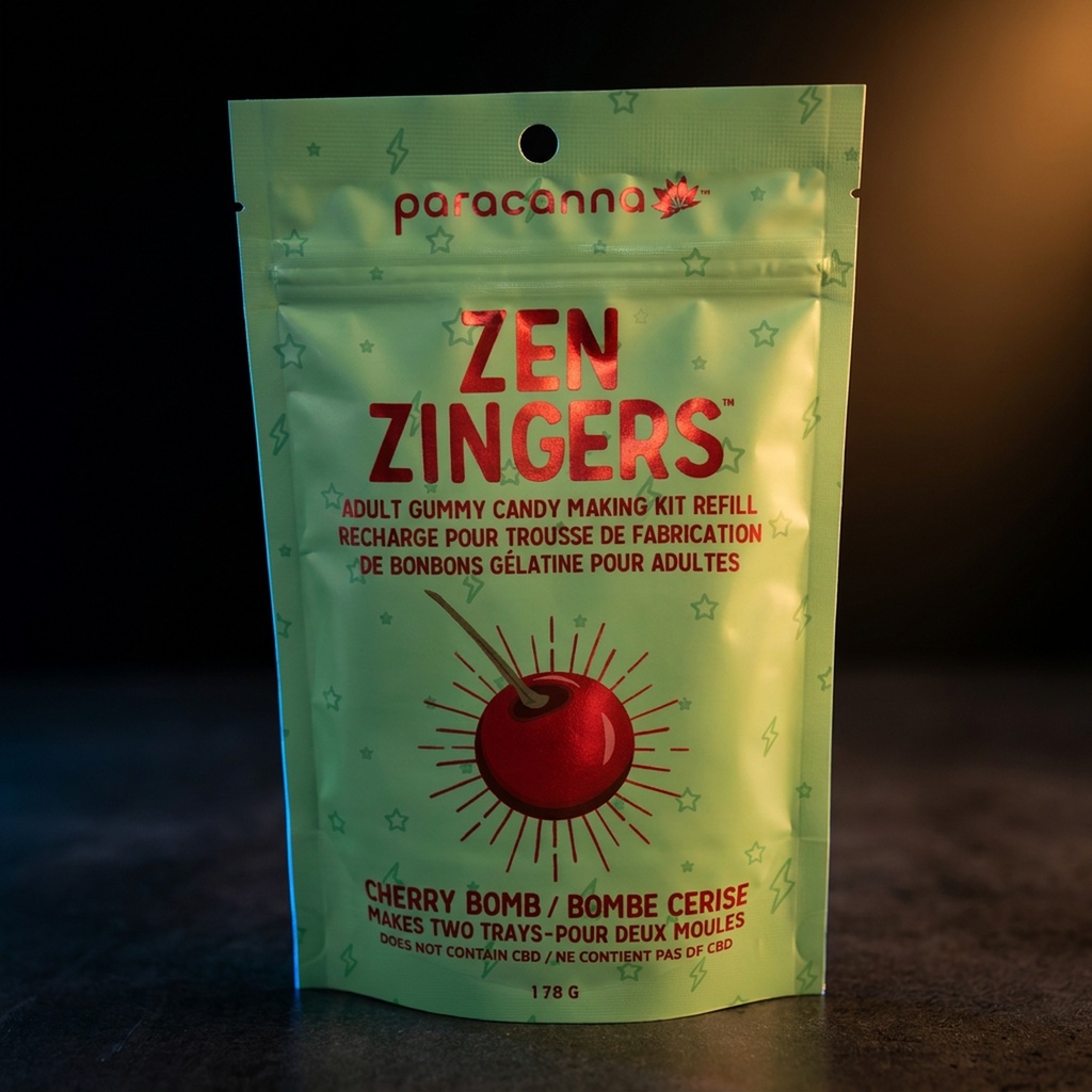 Zen Zinger Gummy Refill-Cherry Bomb
