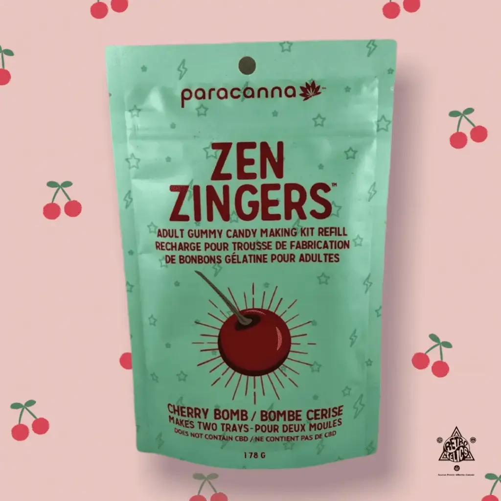 Zen Zinger Gummy Refill-Cherry Bomb