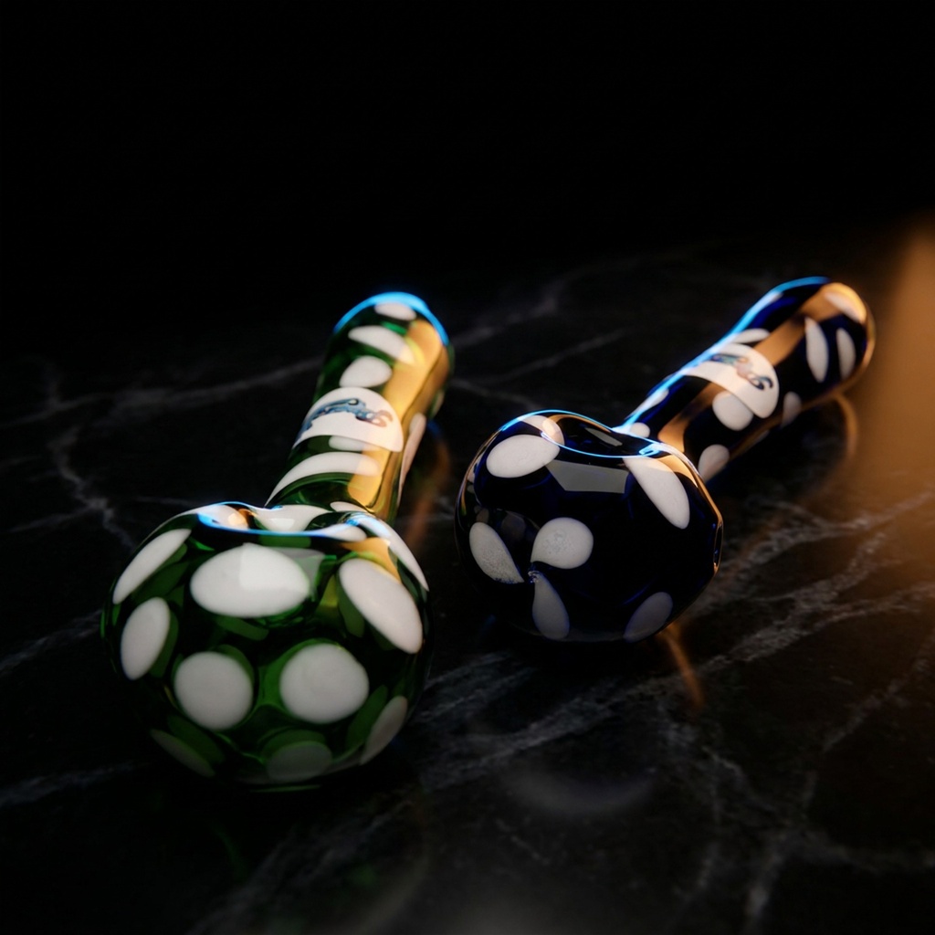 Pipas Camaleon Polka Dot Hand Pipes