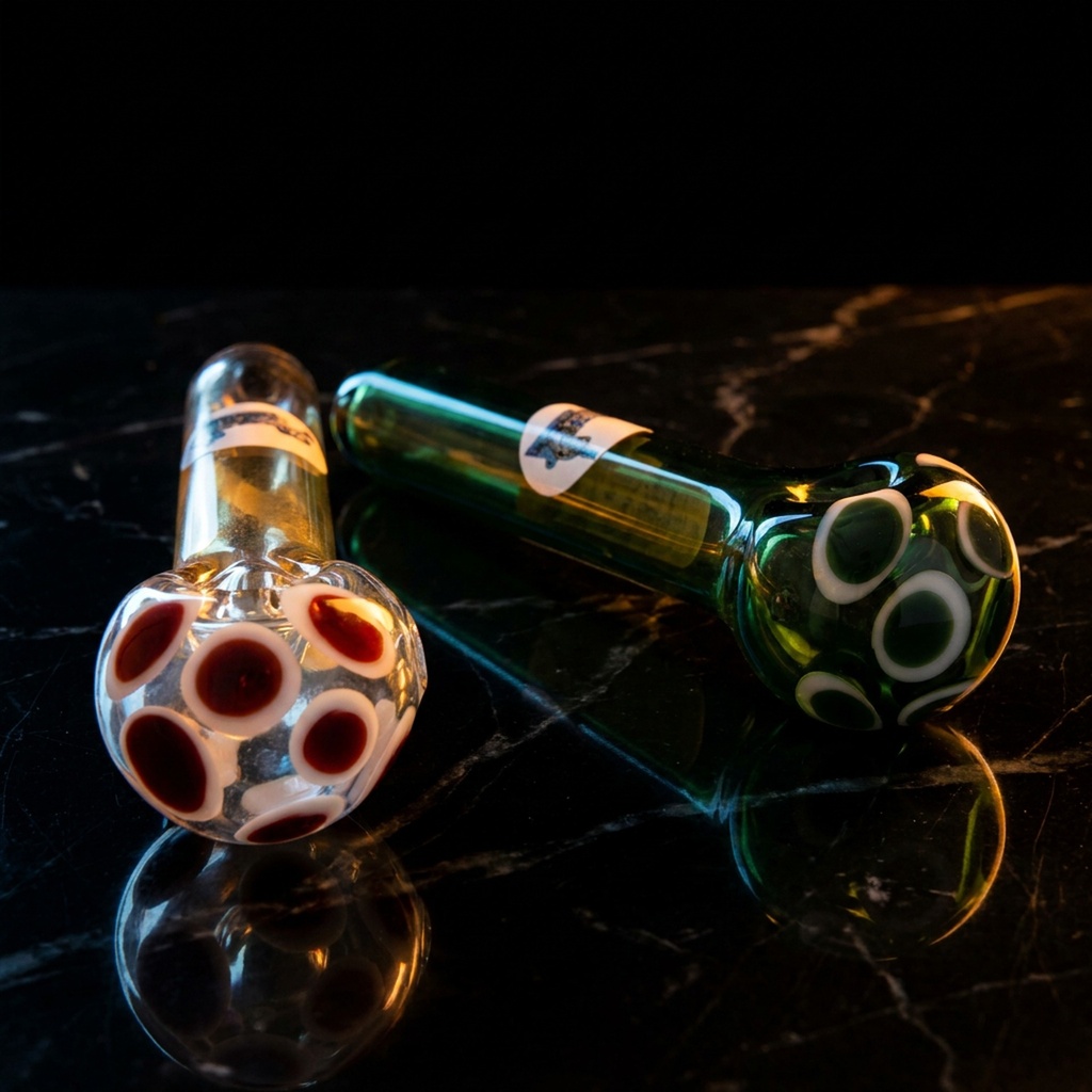 Pipas Camaleon Double Punto  Hand Pipes
