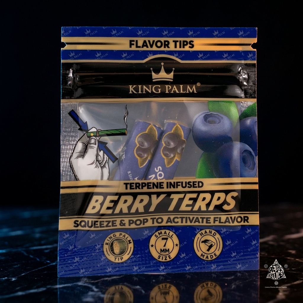 King Palm Flavor  Tips-Berry Terps