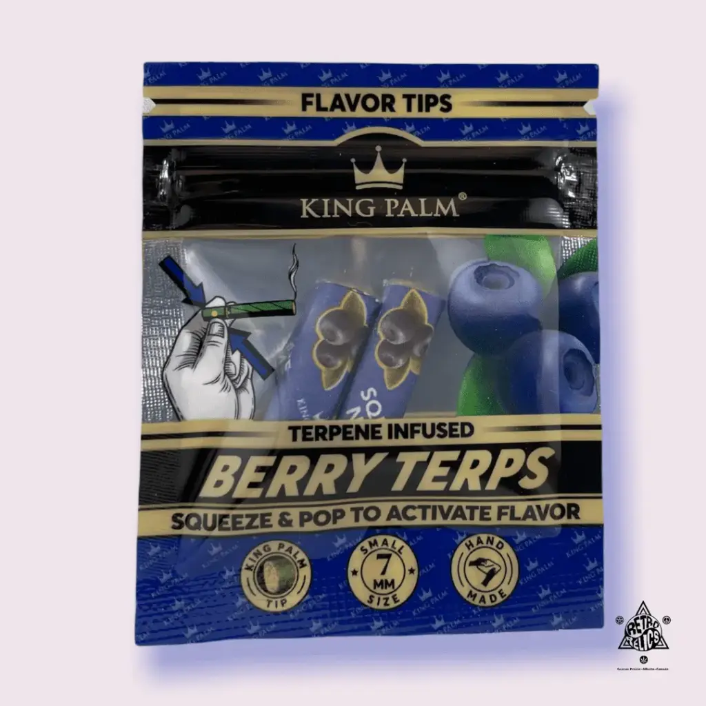 King Palm Flavor  Tips-Berry Terps