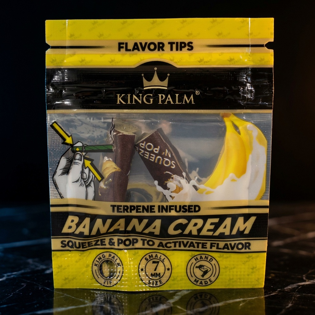 King Palm Flavor Tips - Banana Cream