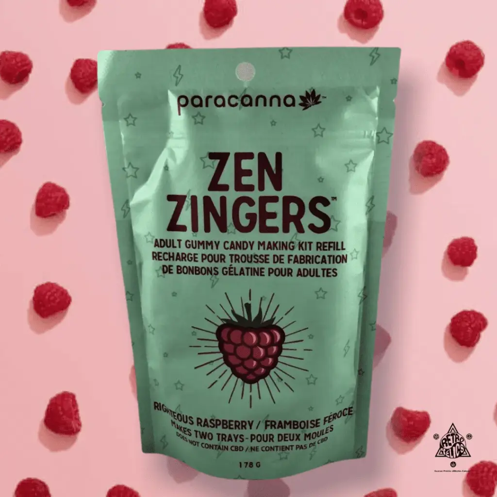 Zen Zinger Gummy Refill-Righteous Raspberry