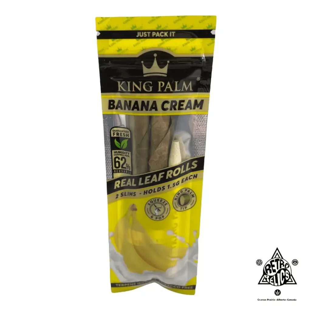King Palm Slim-Banana Cream