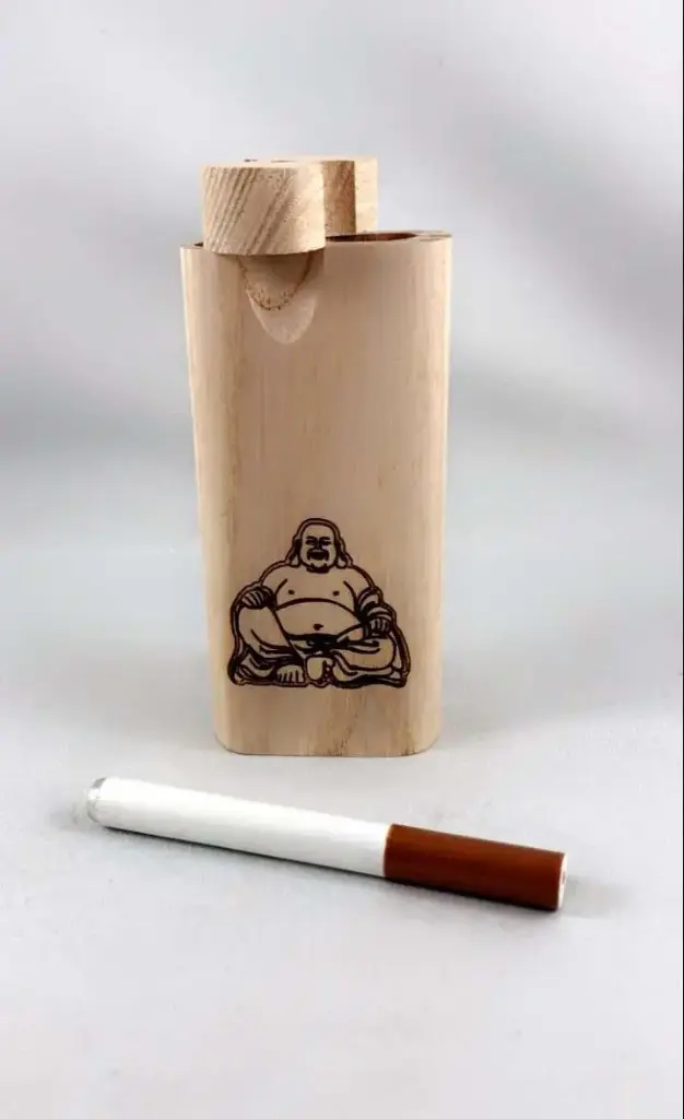 Wood Dugout- Buddha