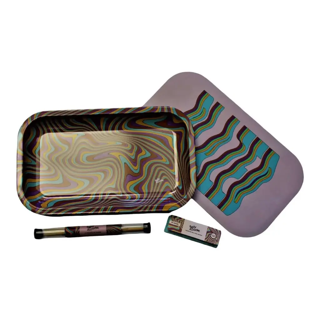 Ugly House Rolling Tray Bundle- Blazed