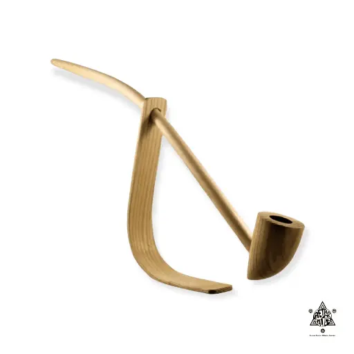 15" White Ashwood Gandalf Pipe