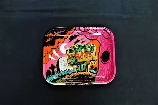 Raw Zombie Rolling Tray-Large