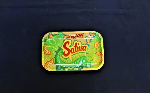 Raw Sativa Rolling Tray-Small