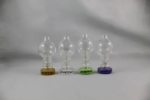Carb Cap- Pulsar Glass Bubble With Airflow Control