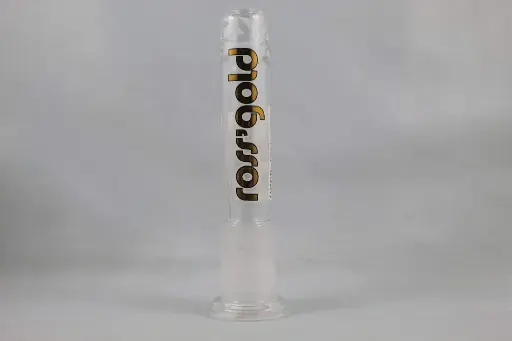 Ross' Gold Glass Clear Diffuser Downstem-4"