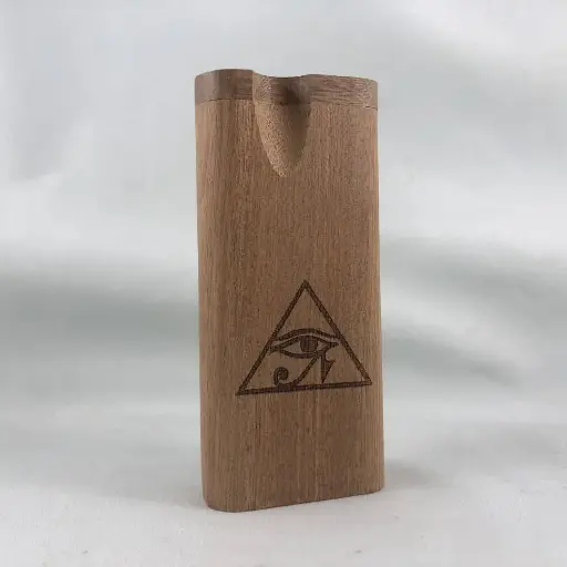 Wood Dugout-Eye Of Horus