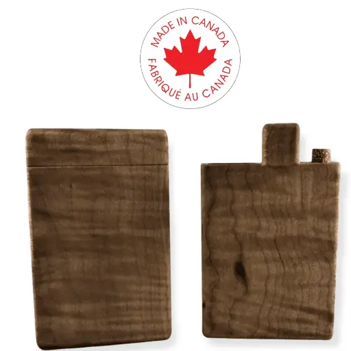 Natural Edge Dugout-Curly Maple