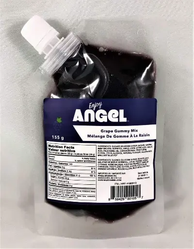 Angel Gummy Refill Bag - Grape