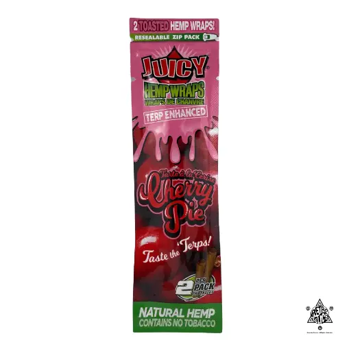 Juicy Terp Enhanced Hemp Wrap-Cherry Pie