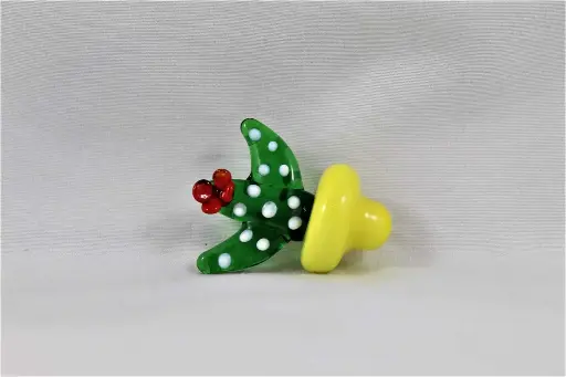 Glass Carb Cap-Cactus