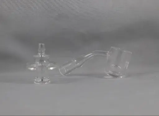 Pulsar Low Temp Quartz Banger Set-10mm Female 45°