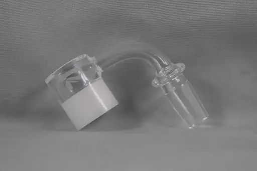 Pulsar Half Opal Quartz Banger- 14mm Male 90°