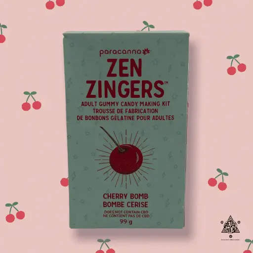 Zen Zingers Gummy Candy Kit - Cherry Bomb