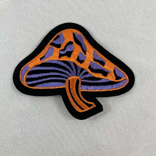 Patch-Orange Mushroom
