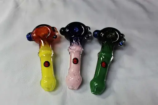 Dynamite Glass Chunky Frit Spoon Pipe