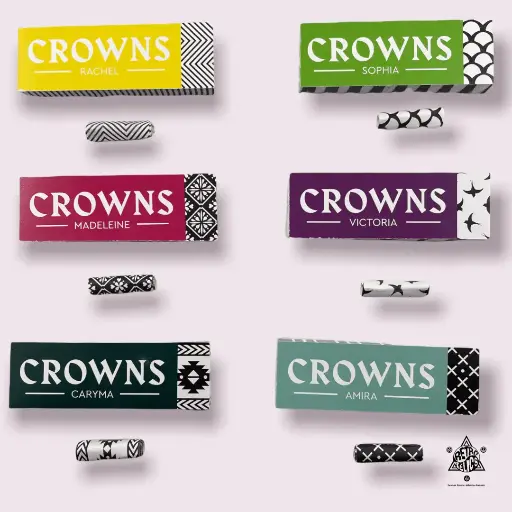 Eves Of Eden Crowns Tips-Assorted Designs