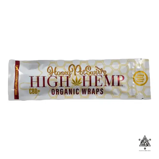 High Hemp Wraps- Honey Pot Swirl