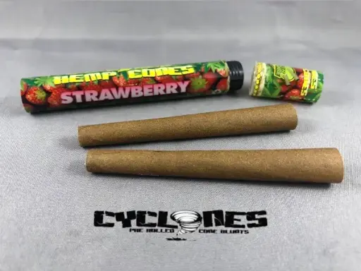 Cyclones Hemp Cones-Strawberry