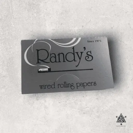 Randy's Silver Wired Rolling Papers 1 ¼ "