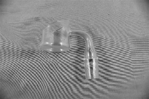 Pulsar Large Quartz Flat Top Banger-18mm Male 90°