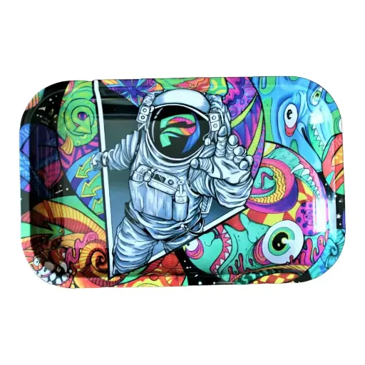 Pulsar Psychedelic Space Man Medium Rolling Tray