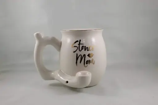 Stoner Mom Ceramic Pipe Mug