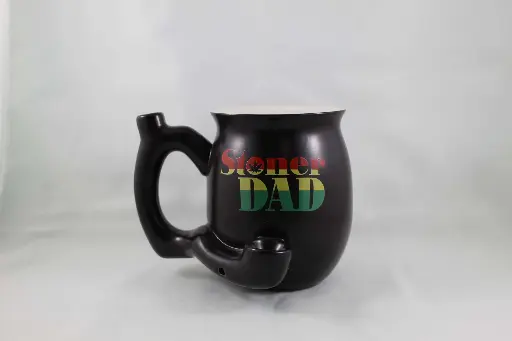 Stoner Dad Ceramic Pipe Mug