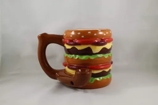 Cheeseburger Pipe Mug