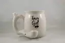 Stoner Girl Ceramic Pipe Mug