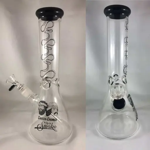 Cheech & Chong X Famous Glass Up In Smoke Beaker